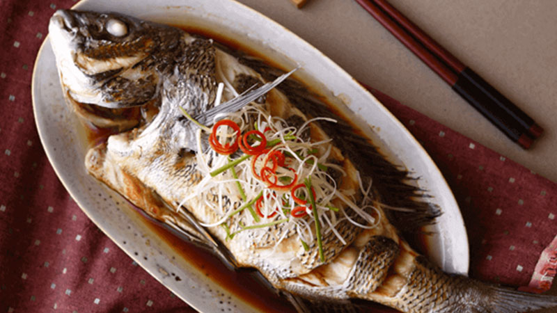 檸檬蒸魚(yú)醬油