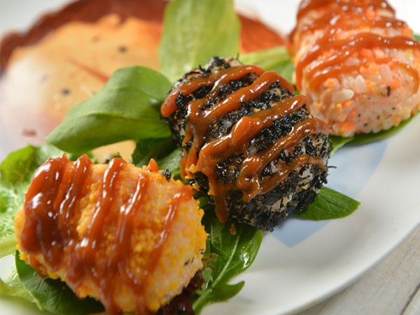繽紛鮭魚(yú)小米團