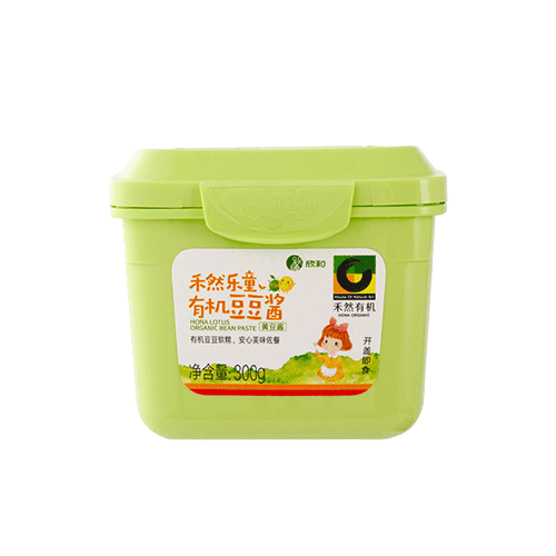禾然樂(lè )童有機豆豆醬